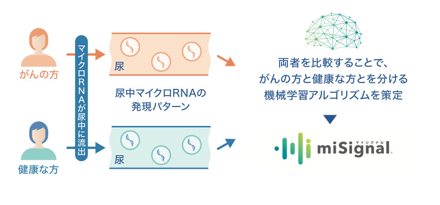 >尿でできる がんリスク検査「マイシグナル」